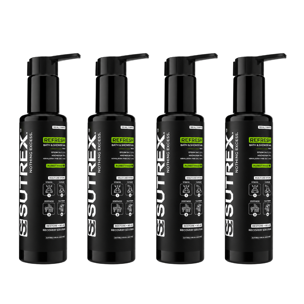 Sutrex Refresh 100 ML Multi-Pack Bundle | Muscle recovery, Stress Relief, and Everyday Wellness