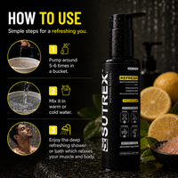 SUTREX REFRESH BATH & SHOWER MIX – CITRUS BLOOM