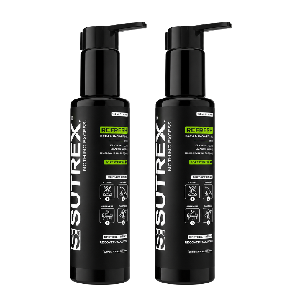Sutrex Refresh 100 ML Multi-Pack Bundle | Muscle recovery, Stress Relief, and Everyday Wellness