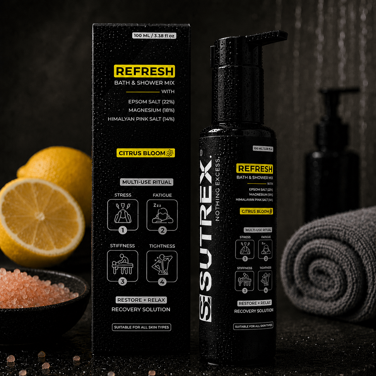 SUTREX REFRESH BATH & SHOWER MIX – CITRUS BLOOM - SUTREX CARE PRIVATE LIMITED