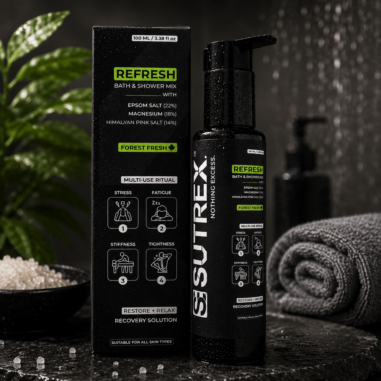 SUTREX REFRESH BATH & SHOWER MIX – FOREST FRESH - SUTREX CARE PRIVATE LIMITED