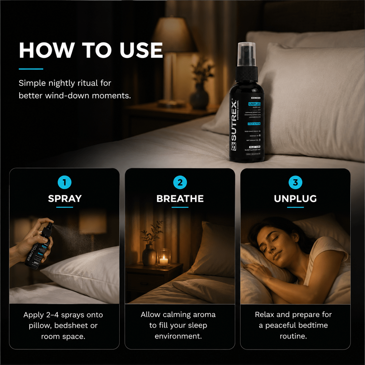 SUTREX UNPLUG SLEEP MIST - SUTREX CARE PRIVATE LIMITED